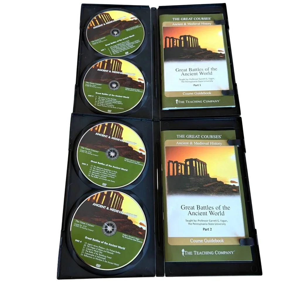 Great Courses Great Battles of the Ancient World DVDs Guidebook Garrett Fagan - Picture 3 of 5